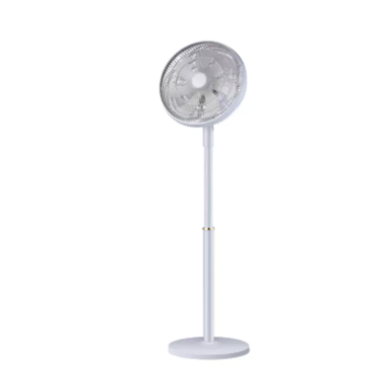 Quạt sàn cơ học tối giản 14 inch màu trắng tinh khiết